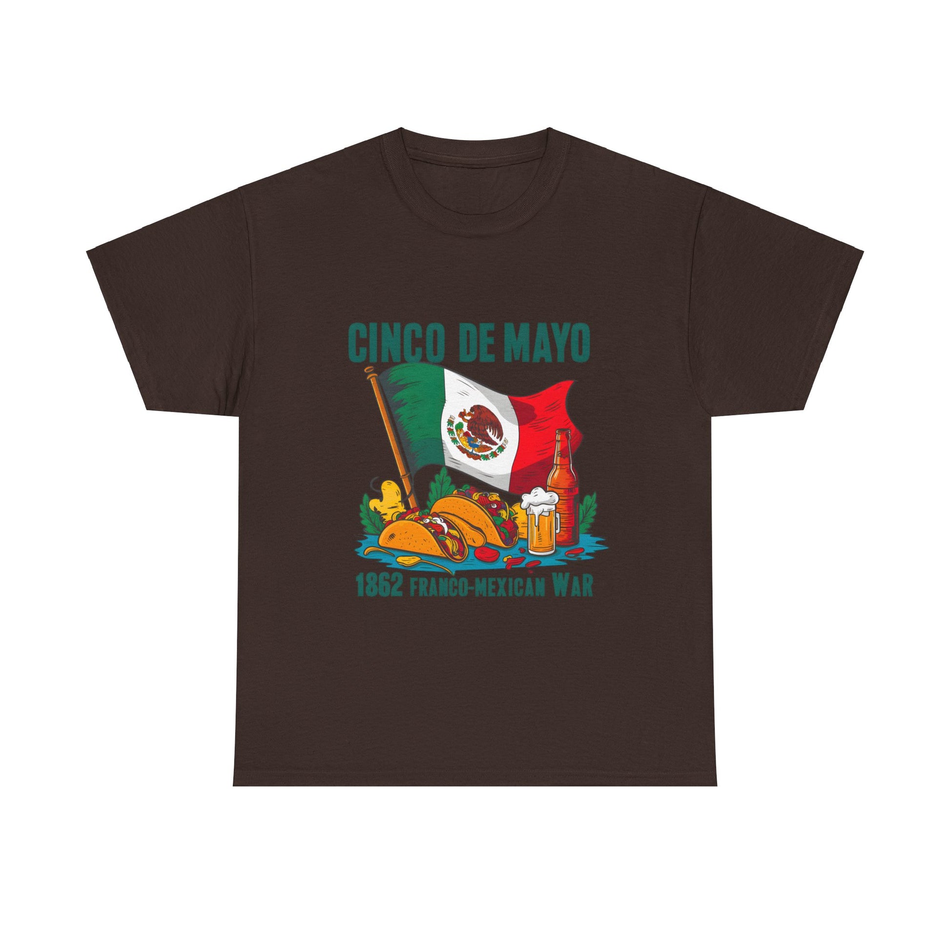 Cinco De Mayo Mexican Independence Day Graphic Unisex Heavy Cotton Tee Cotton Funny Humorous Graphic Soft Premium Unisex Men Women Dark Chocolate T-shirt Birthday Gift-3