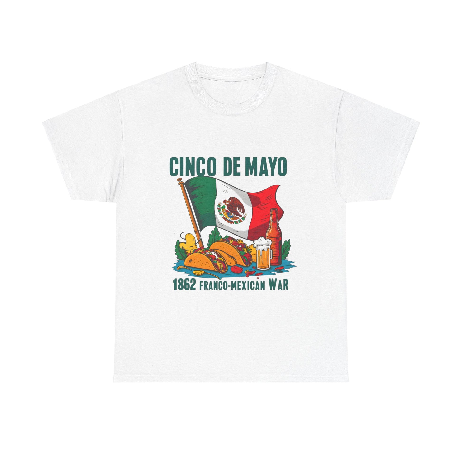 Cinco De Mayo Mexican Independence Day Graphic Unisex Heavy Cotton Tee Cotton Funny Humorous Graphic Soft Premium Unisex Men Women White T-shirt Birthday Gift-10