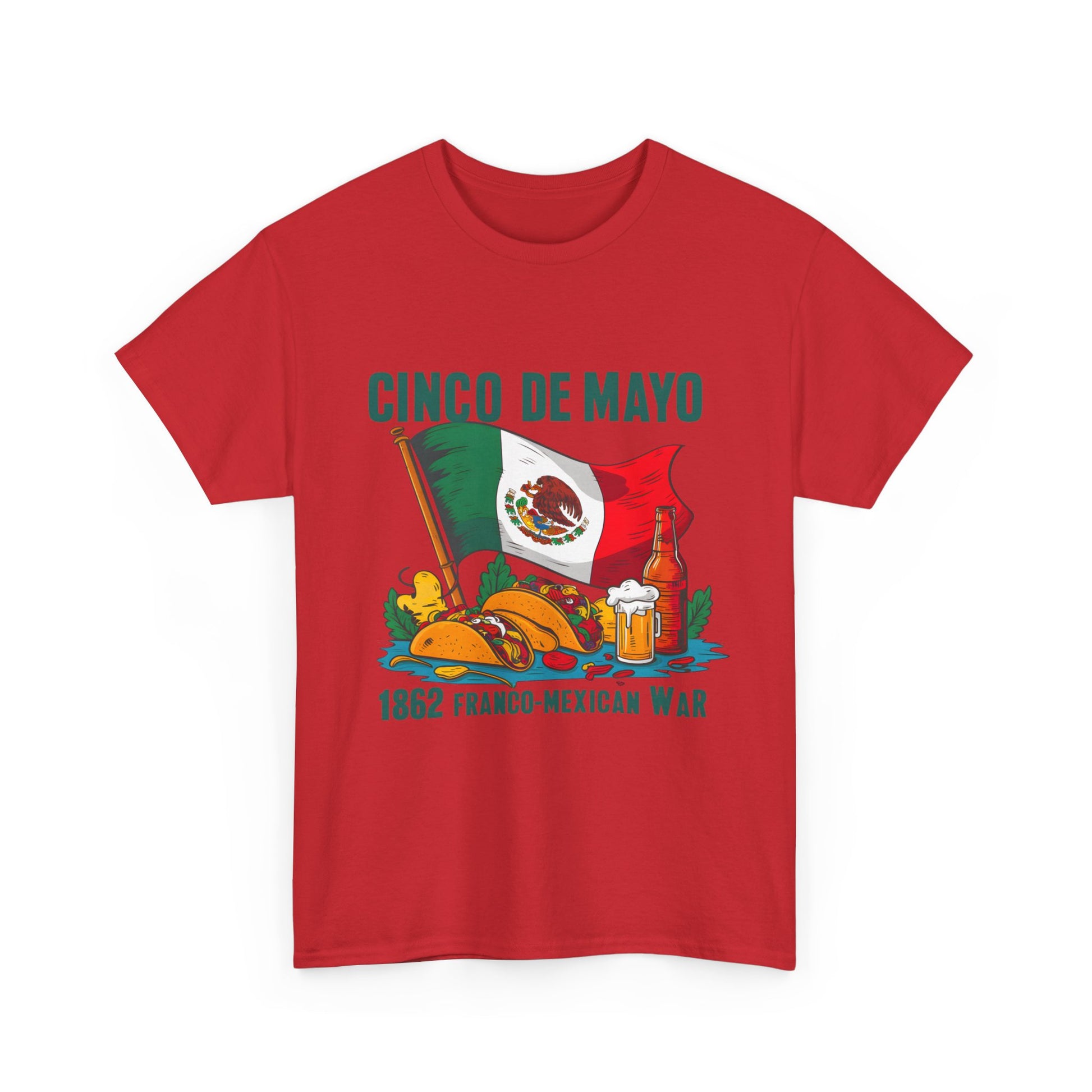 Cinco De Mayo Mexican Independence Day Graphic Unisex Heavy Cotton Tee Cotton Funny Humorous Graphic Soft Premium Unisex Men Women Red T-shirt Birthday Gift-33