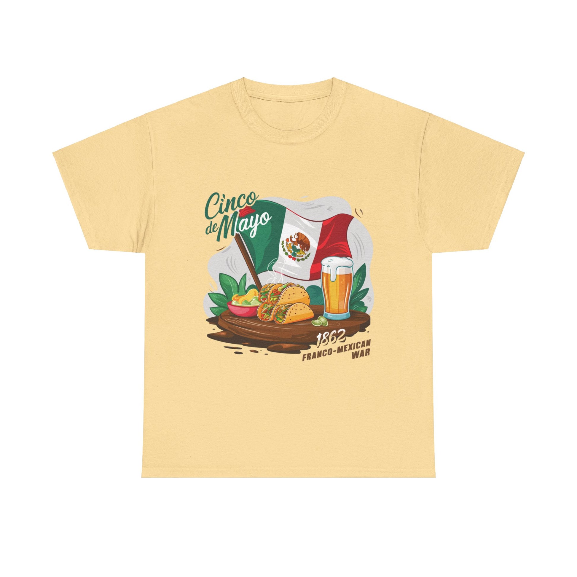 Cinco De Mayo Mexican Independence Day Graphic Unisex Heavy Cotton Tee Cotton Funny Humorous Graphic Soft Premium Unisex Men Women Yellow Haze T-shirt Birthday Gift-11