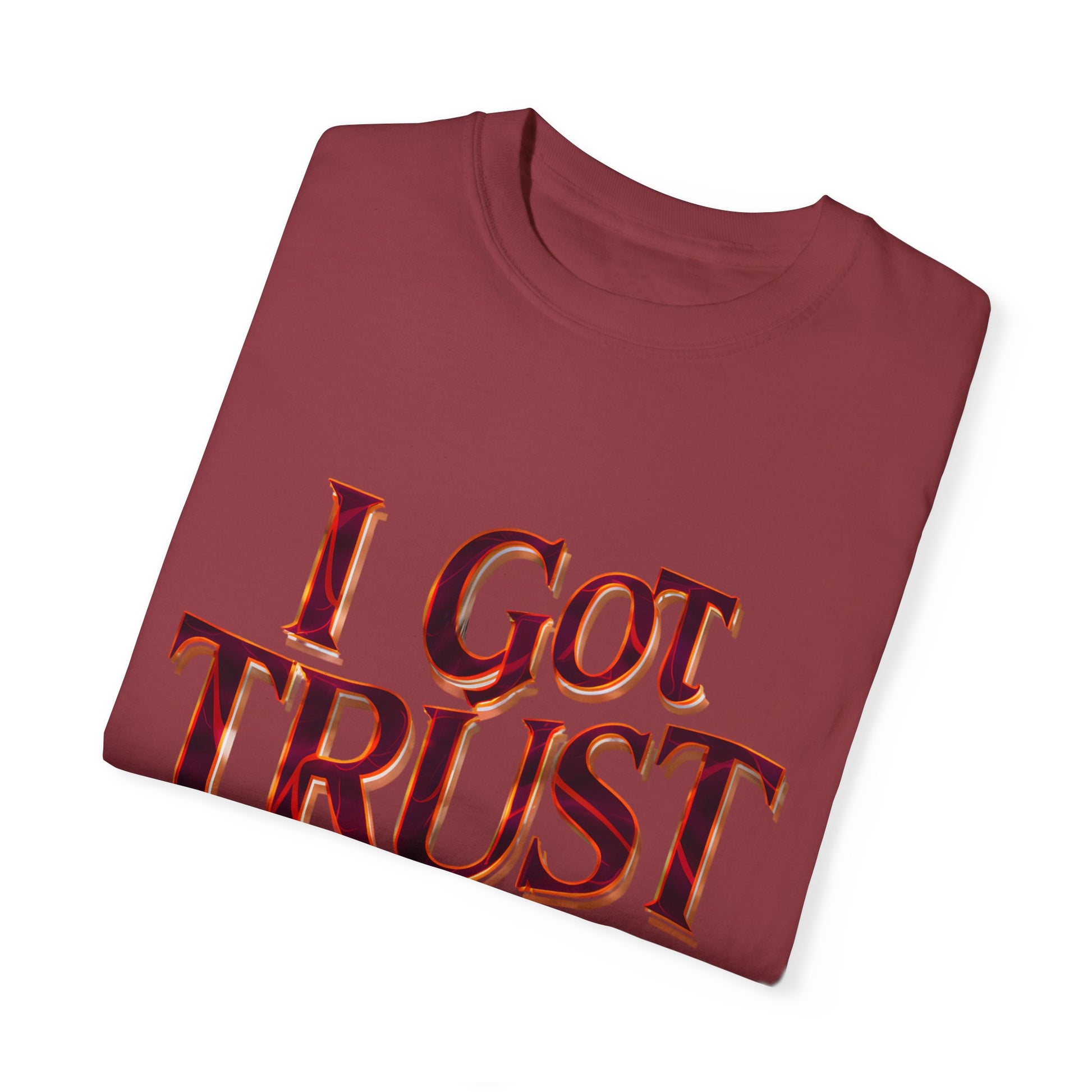 I Got Trust Issues Graphic Unisex Garment-dyed T-shirt Cotton Funny Humorous Graphic Soft Premium Unisex Men Women Chili T-shirt Birthday Gift-35