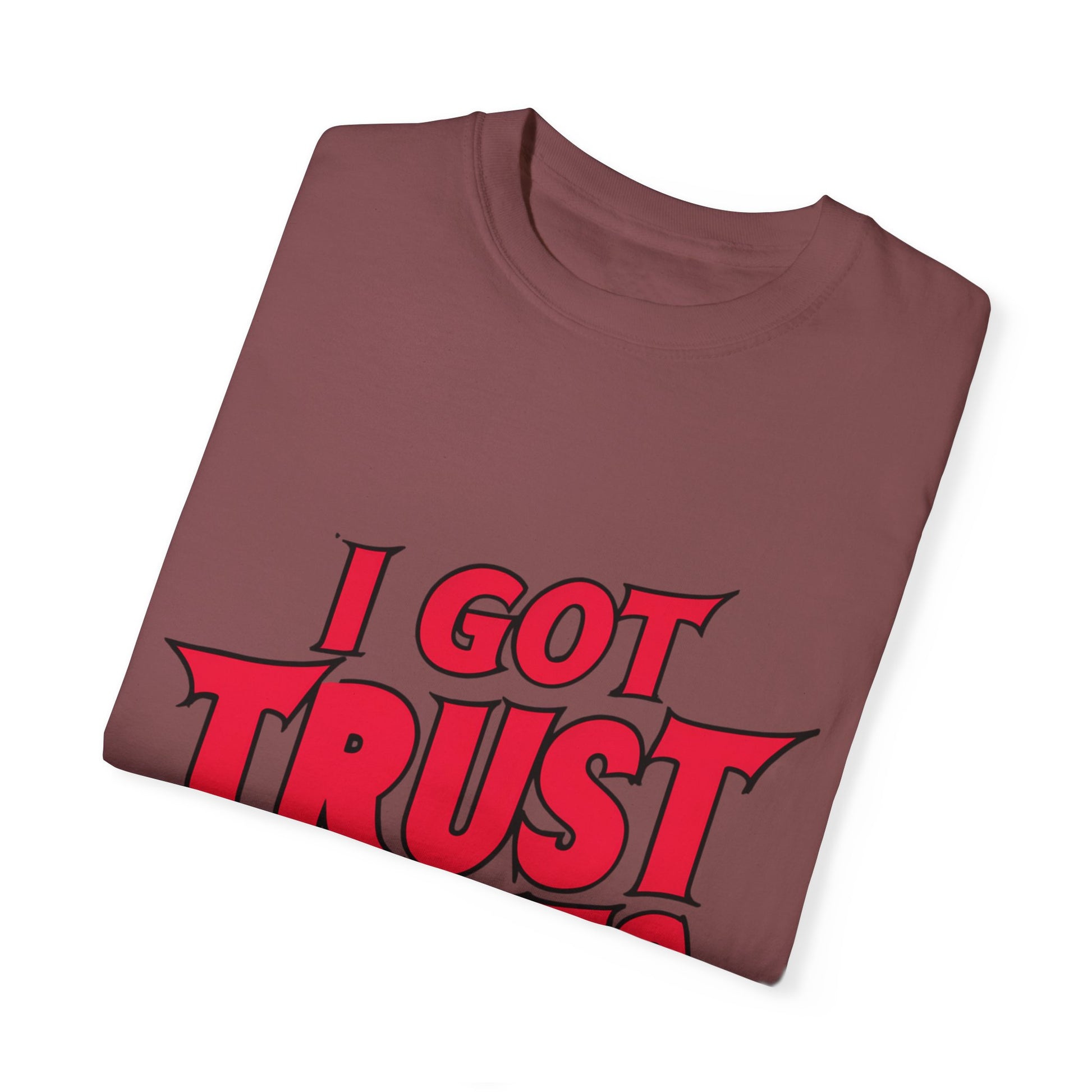 I Got Trust Issues Urban Hip Hop Graphic Unisex Garment-dyed T-shirt Cotton Funny Humorous Graphic Soft Premium Unisex Men Women Brick T-shirt Birthday Gift-29