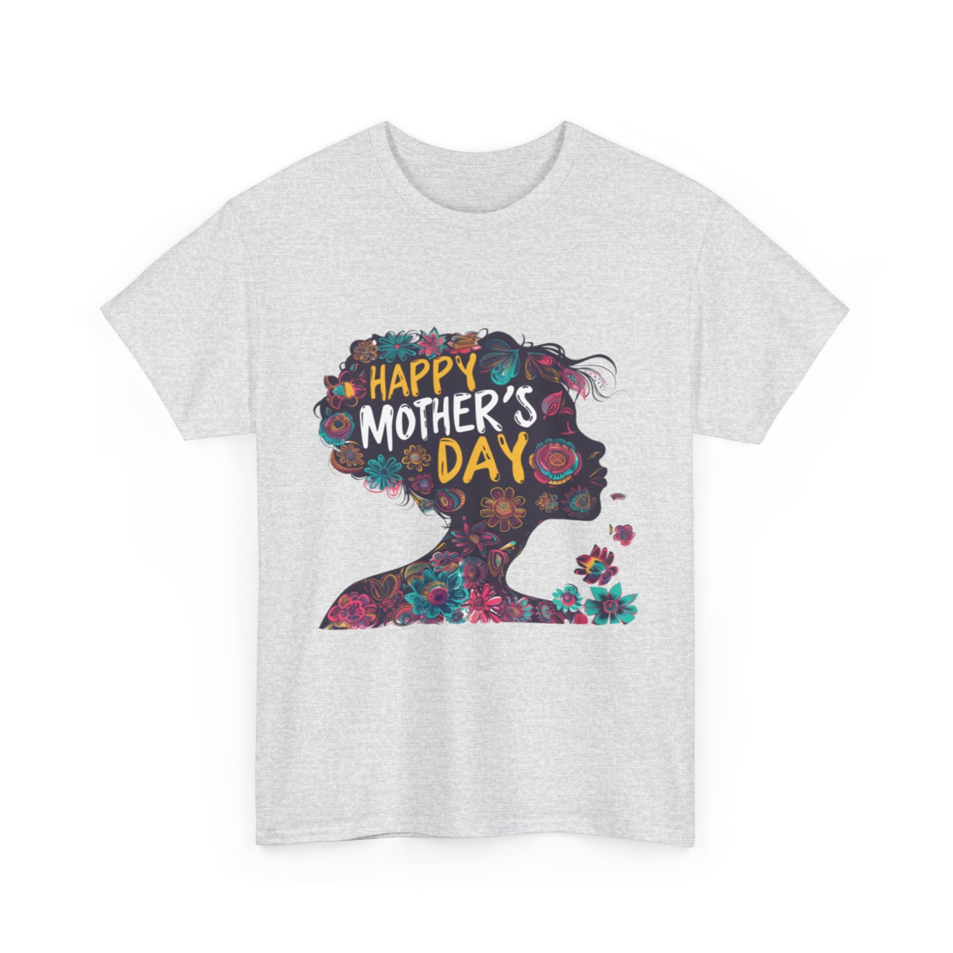 Happy Mother's Day African American Mom Graphic Unisex Heavy Cotton Tee Cotton Funny Humorous Graphic Soft Premium Unisex Men Women Ash T-shirt Birthday Gift-51