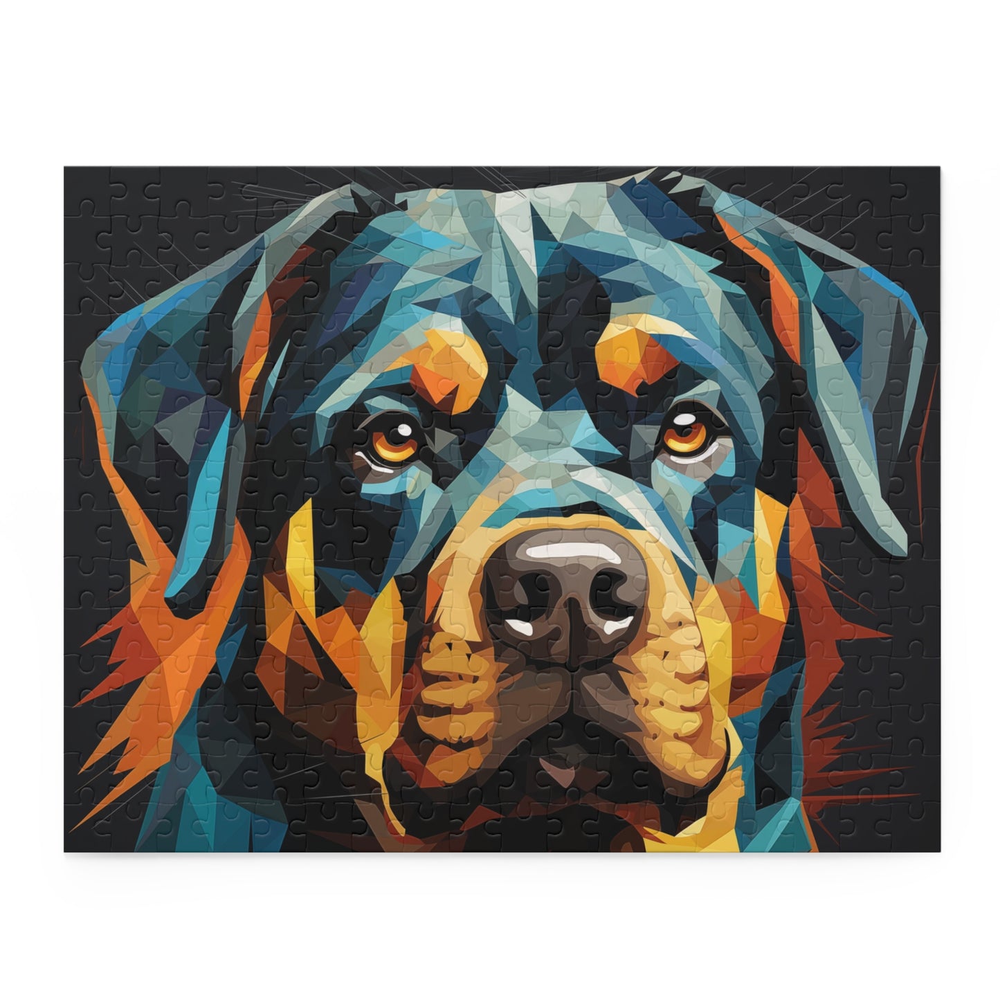 Rottweiler Jigsaw Vibrant Dog Puzzle for Boys, Girls, Kids Adult Birthday Business Jigsaw Puzzle Gift for Him Funny Humorous Indoor Outdoor Game Gift For Her Online-3