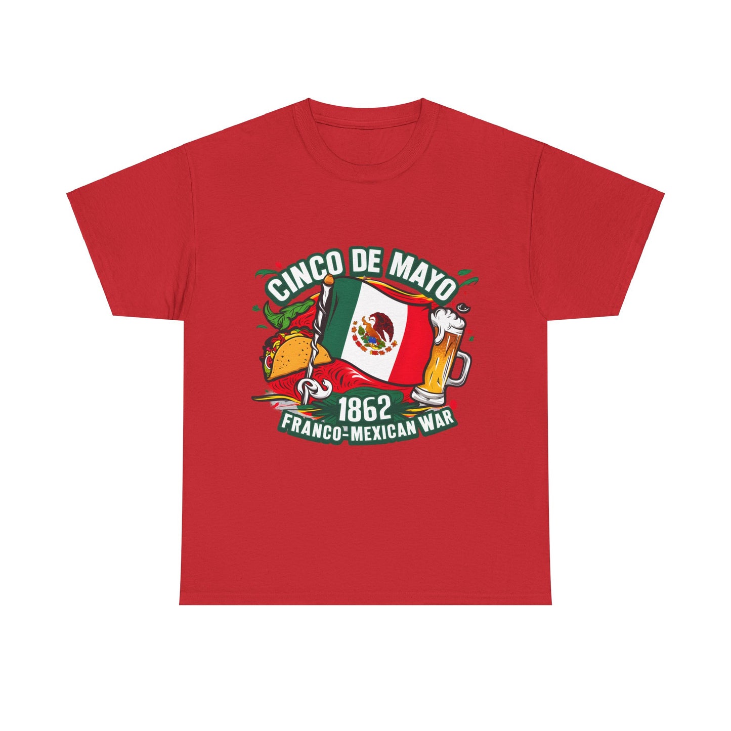Cinco De Mayo Mexican Independence Day Graphic Unisex Heavy Cotton Tee Cotton Funny Humorous Graphic Soft Premium Unisex Men Women Red T-shirt Birthday Gift-7